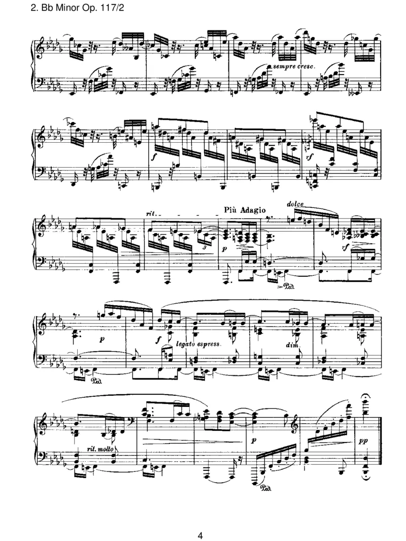 BbMinorOp.117_2_一万首著名钢琴曲谱哈农贝多芬合集视频教学电子版高清无水印可打印_1古典钢琴知名音乐家谱_勃拉姆斯钢琴谱全集_III.ShorterWorks_ThreeIntermezzosOp.117
