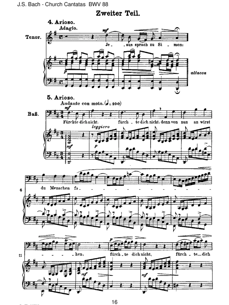 BWV88Siehe,ichwillvielFischeraussenden_一万首著名钢琴曲谱哈农贝多芬合集视频教学电子版高清无水印可打印_1古典钢琴知名音乐家谱_巴赫钢琴谱全集_J.S巴赫作品全集