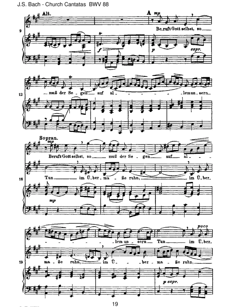 BWV88Siehe,ichwillvielFischeraussenden_一万首著名钢琴曲谱哈农贝多芬合集视频教学电子版高清无水印可打印_1古典钢琴知名音乐家谱_巴赫钢琴谱全集_J.S巴赫作品全集
