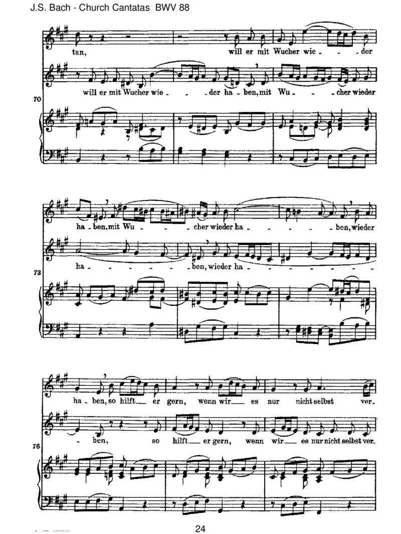 BWV88Siehe,ichwillvielFischeraussenden_一万首著名钢琴曲谱哈农贝多芬合集视频教学电子版高清无水印可打印_1古典钢琴知名音乐家谱_巴赫钢琴谱全集_J.S巴赫作品全集