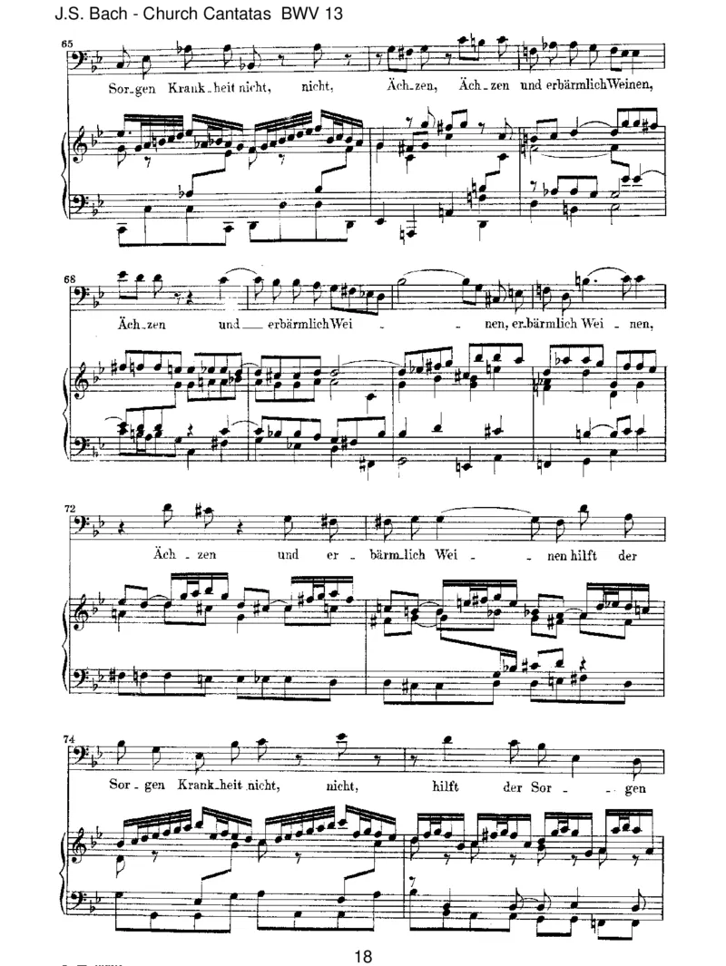 BWV13MeineSeufzer,meineTr_nen_一万首著名钢琴曲谱哈农贝多芬合集视频教学电子版高清无水印可打印_1古典钢琴知名音乐家谱_巴赫钢琴谱全集_J.S巴赫作品全集_JohannSebastianBach(1685-1750)巴赫