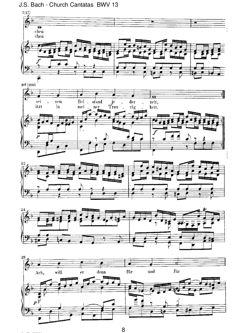 BWV13MeineSeufzer,meineTr_nen_一万首著名钢琴曲谱哈农贝多芬合集视频教学电子版高清无水印可打印_1古典钢琴知名音乐家谱_巴赫钢琴谱全集_J.S巴赫作品全集_JohannSebastianBach(1685-1750)巴赫