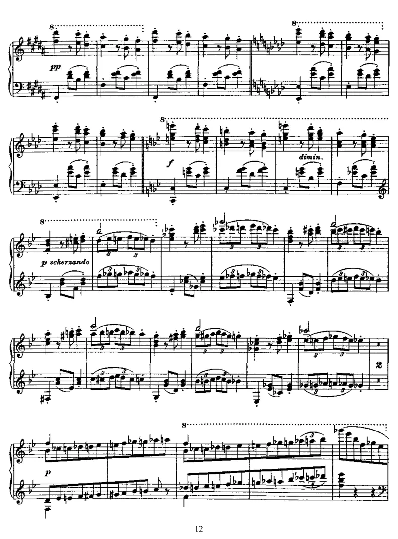 BravuraWaltz(1852)_一万首著名钢琴曲谱哈农贝多芬合集视频教学电子版高清无水印可打印_1古典钢琴知名音乐家谱_李斯特钢琴谱全集_其他作品