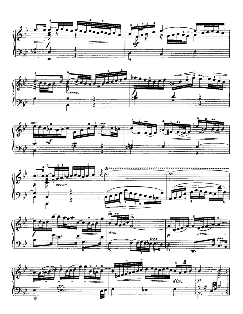 6Partitas_一万首著名钢琴曲谱哈农贝多芬合集视频教学电子版高清无水印可打印_1古典钢琴知名音乐家谱_巴赫钢琴谱全集