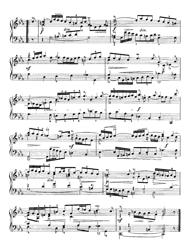 6Partitas_一万首著名钢琴曲谱哈农贝多芬合集视频教学电子版高清无水印可打印_1古典钢琴知名音乐家谱_巴赫钢琴谱全集