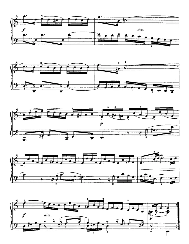 6Partitas_一万首著名钢琴曲谱哈农贝多芬合集视频教学电子版高清无水印可打印_1古典钢琴知名音乐家谱_巴赫钢琴谱全集