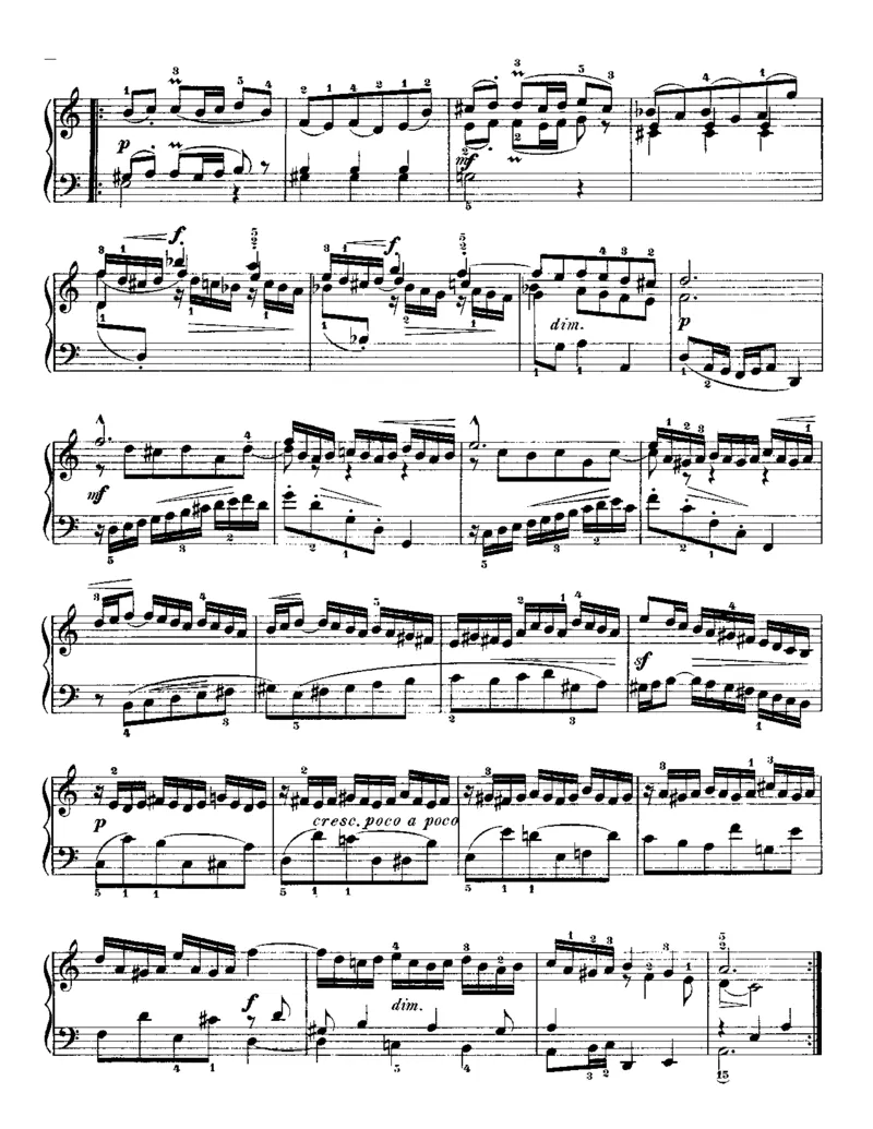 6Partitas_一万首著名钢琴曲谱哈农贝多芬合集视频教学电子版高清无水印可打印_1古典钢琴知名音乐家谱_巴赫钢琴谱全集