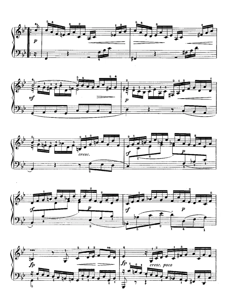 6Partitas_一万首著名钢琴曲谱哈农贝多芬合集视频教学电子版高清无水印可打印_1古典钢琴知名音乐家谱_巴赫钢琴谱全集