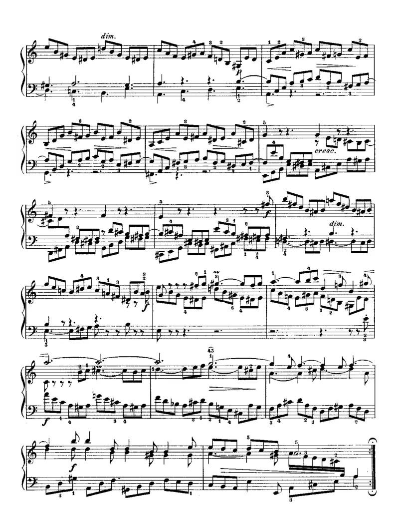 6Partitas_一万首著名钢琴曲谱哈农贝多芬合集视频教学电子版高清无水印可打印_1古典钢琴知名音乐家谱_巴赫钢琴谱全集