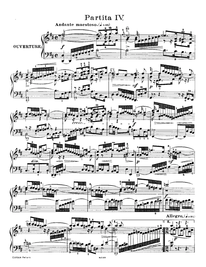 6Partitas_一万首著名钢琴曲谱哈农贝多芬合集视频教学电子版高清无水印可打印_1古典钢琴知名音乐家谱_巴赫钢琴谱全集