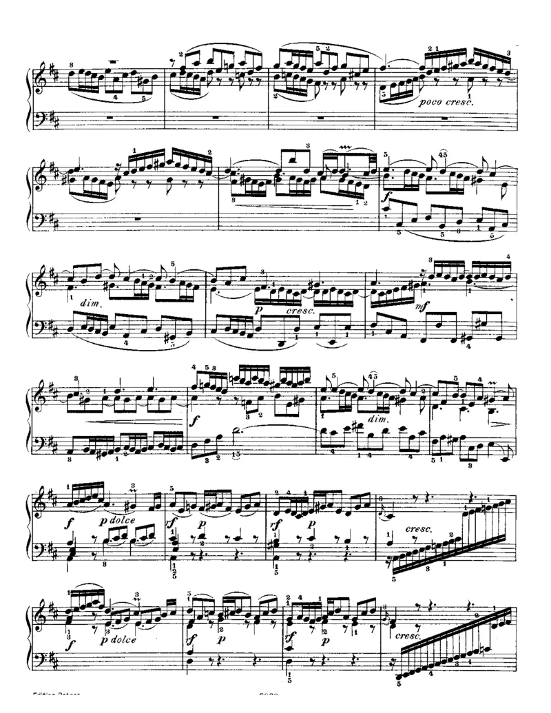 6Partitas_一万首著名钢琴曲谱哈农贝多芬合集视频教学电子版高清无水印可打印_1古典钢琴知名音乐家谱_巴赫钢琴谱全集