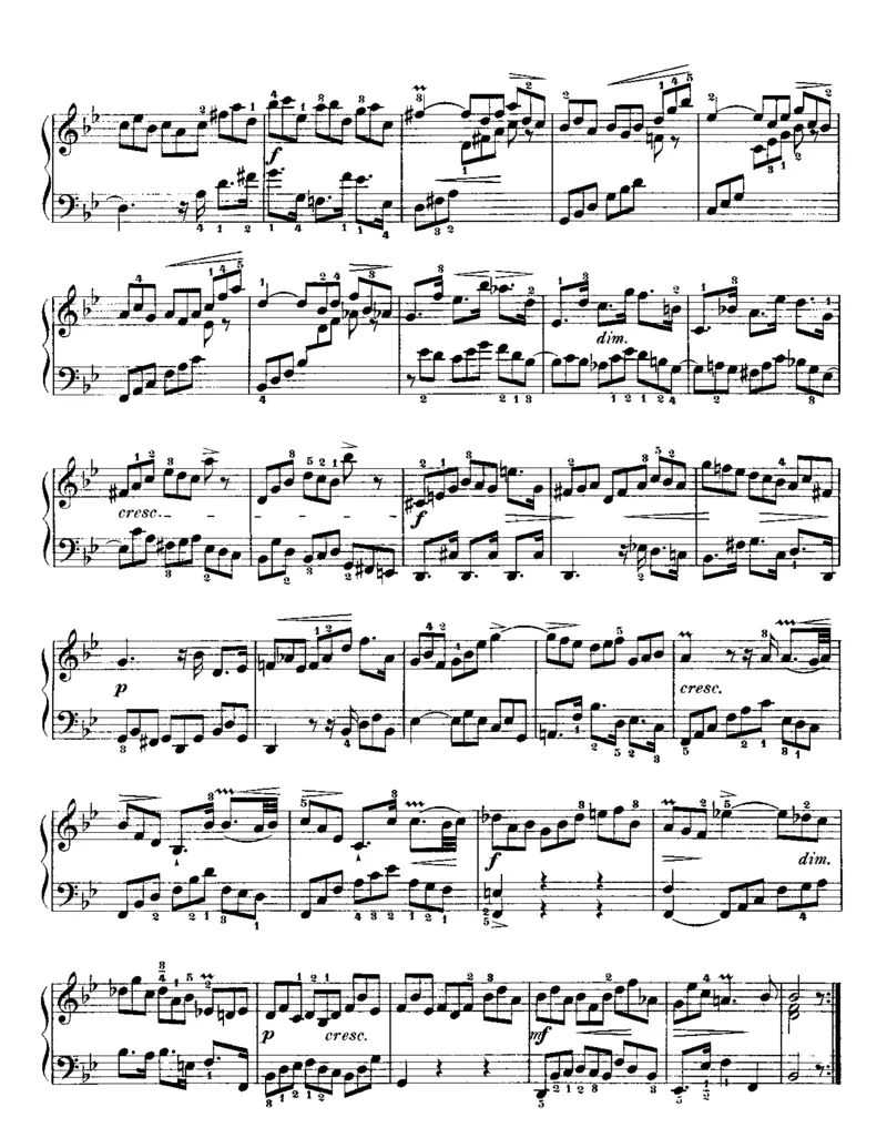 6Partitas_一万首著名钢琴曲谱哈农贝多芬合集视频教学电子版高清无水印可打印_1古典钢琴知名音乐家谱_巴赫钢琴谱全集