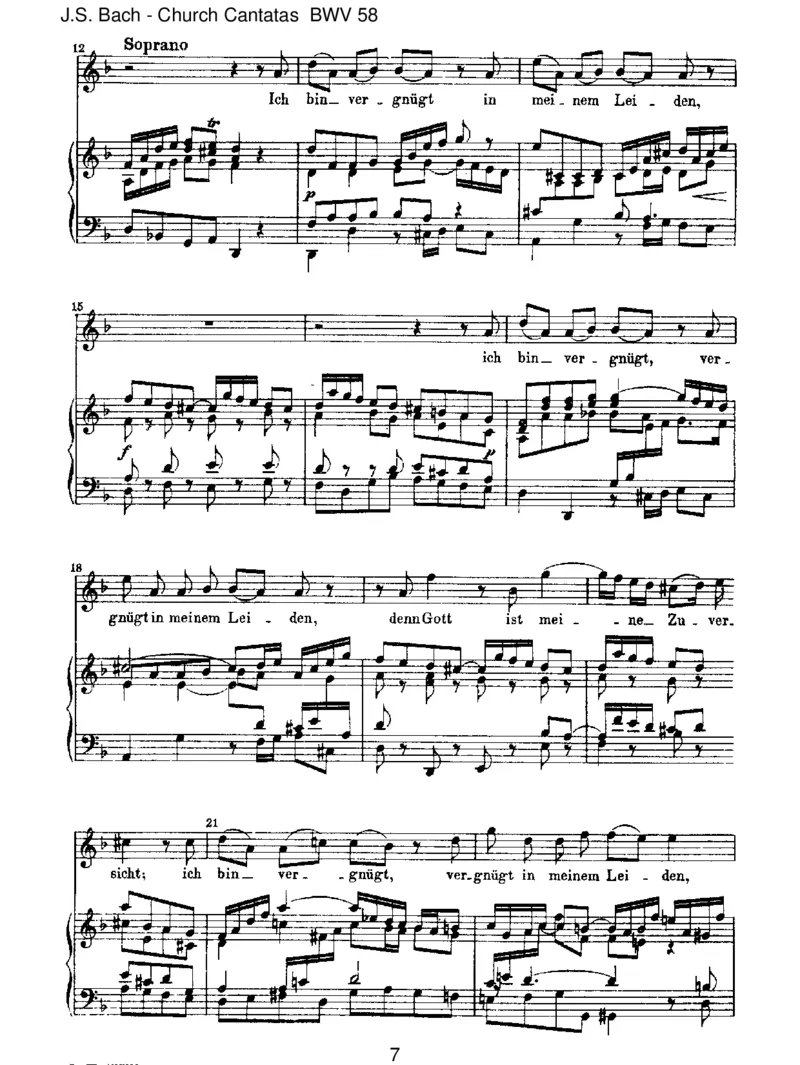 BWV58AchGott,wiemanchesHerzeleid_一万首著名钢琴曲谱哈农贝多芬合集视频教学电子版高清无水印可打印_1古典钢琴知名音乐家谱_巴赫钢琴谱全集_J.S巴赫作品全集