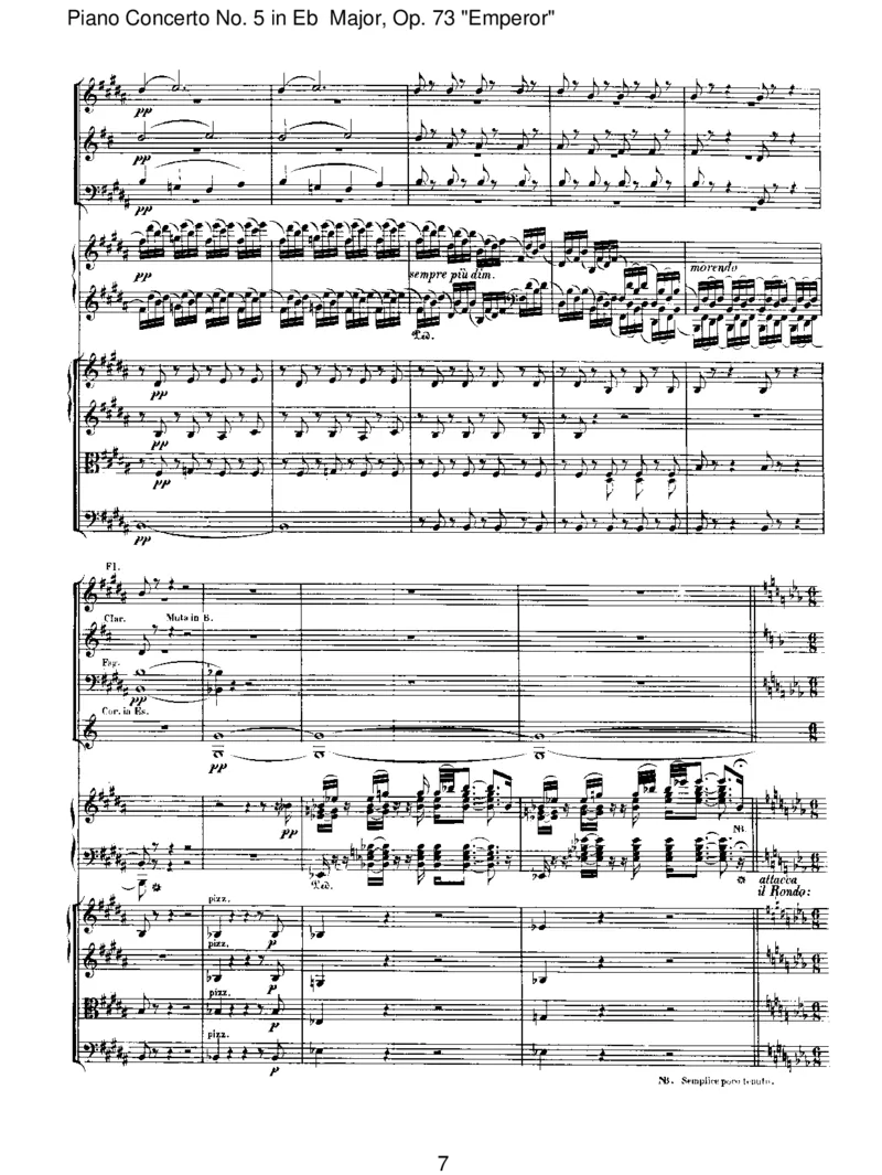 Beethoven-PianoConcertoNo5inEbMajor,Op73'Emperor'-II-Adagiounpocomosso_一万首著名钢琴曲谱哈农贝多芬合集视频教学电子版高清无水印可打印_1古典钢琴知名音乐家谱_贝多芬钢琴谱全集