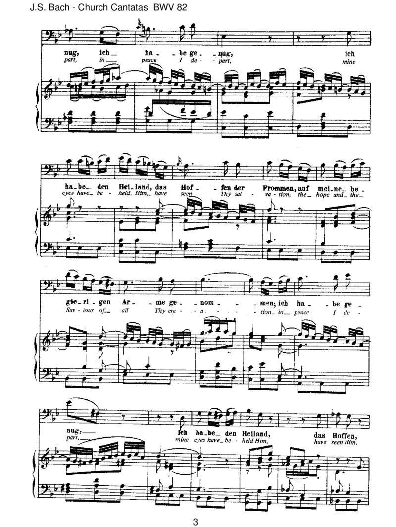 BWV82Ichhabegenung_一万首著名钢琴曲谱哈农贝多芬合集视频教学电子版高清无水印可打印_1古典钢琴知名音乐家谱_巴赫钢琴谱全集_J.S巴赫作品全集_JohannSebastianBach(1685-1750)巴赫