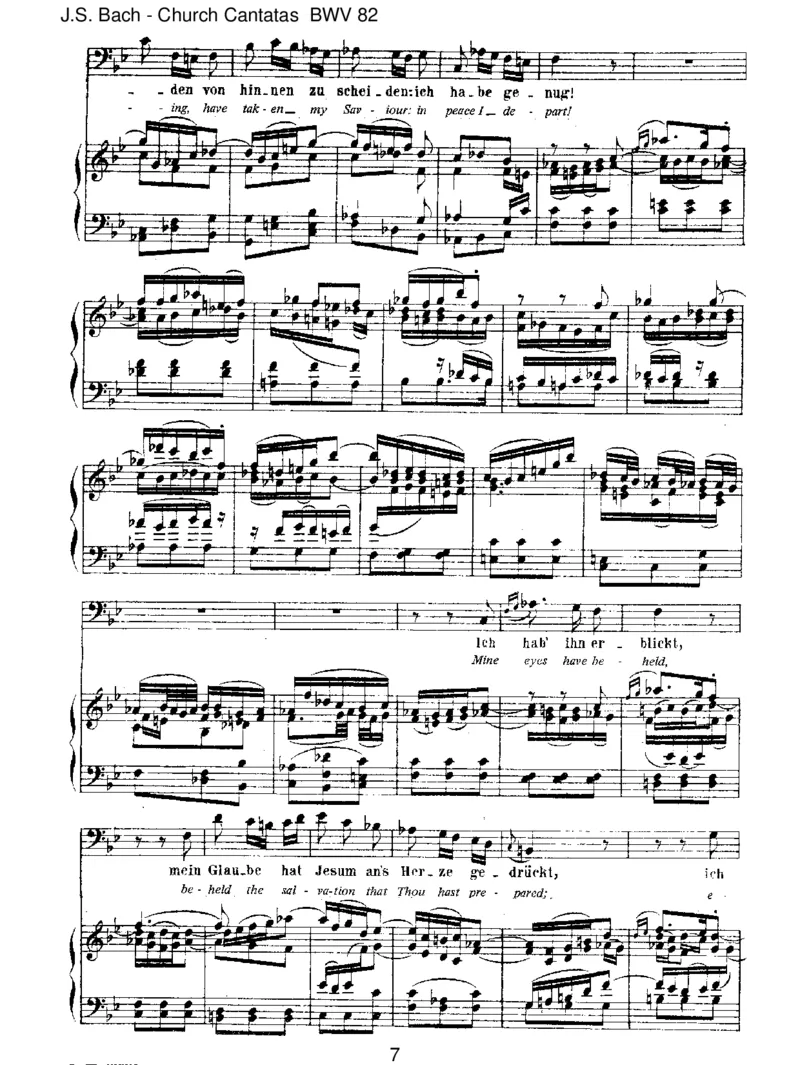 BWV82Ichhabegenung_一万首著名钢琴曲谱哈农贝多芬合集视频教学电子版高清无水印可打印_1古典钢琴知名音乐家谱_巴赫钢琴谱全集_J.S巴赫作品全集_JohannSebastianBach(1685-1750)巴赫