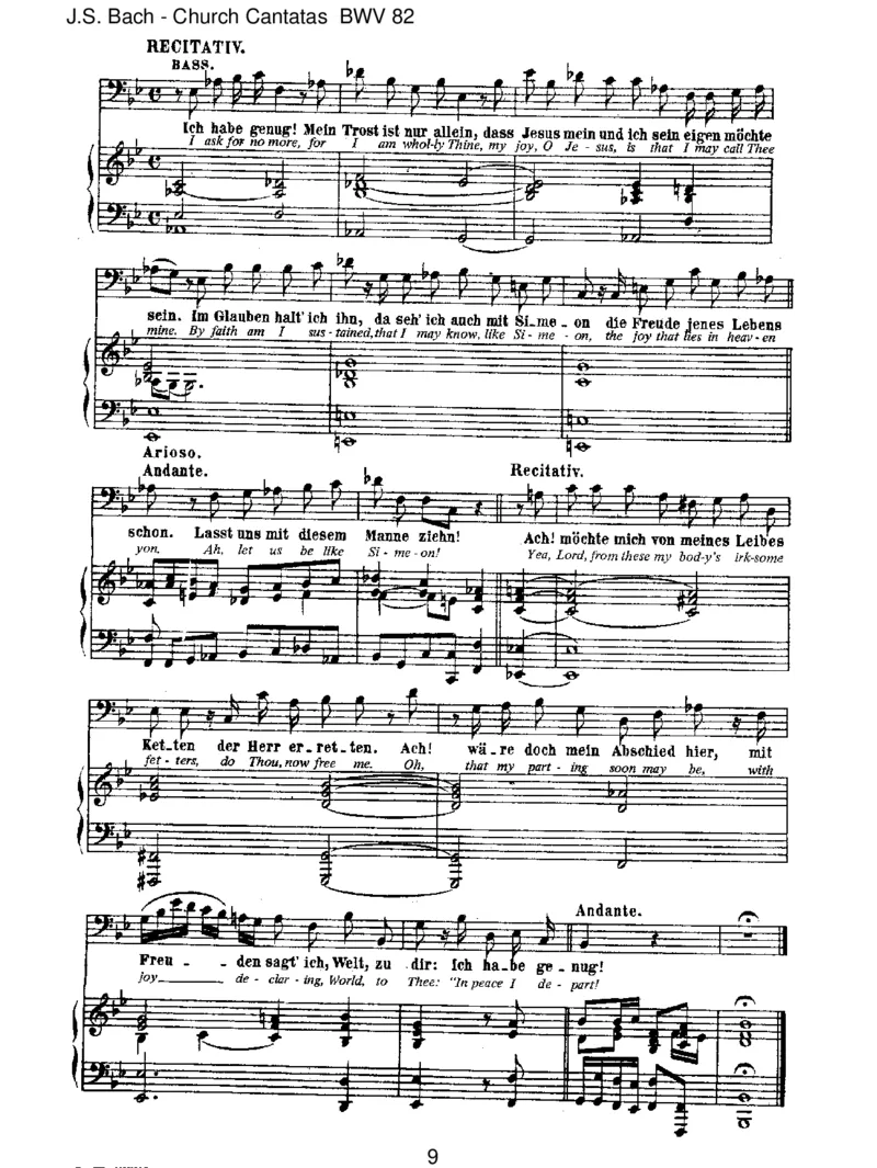 BWV82Ichhabegenung_一万首著名钢琴曲谱哈农贝多芬合集视频教学电子版高清无水印可打印_1古典钢琴知名音乐家谱_巴赫钢琴谱全集_J.S巴赫作品全集_JohannSebastianBach(1685-1750)巴赫