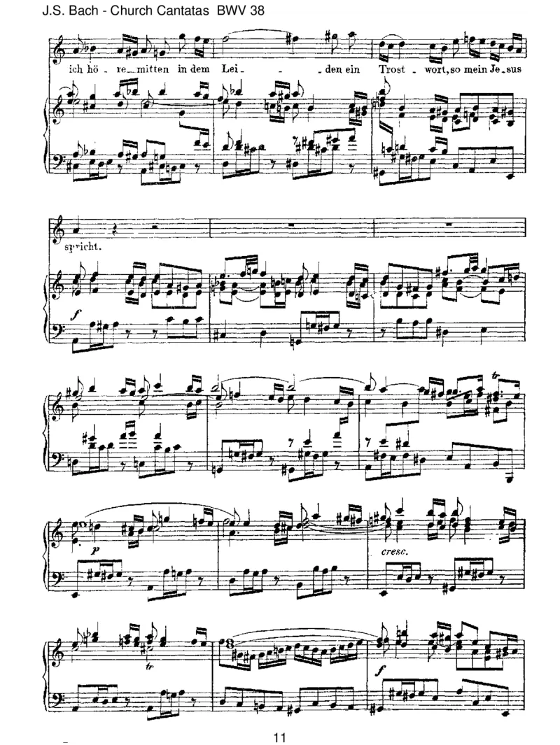 BWV38AustieferNotschrei'ichzudir_一万首著名钢琴曲谱哈农贝多芬合集视频教学电子版高清无水印可打印_1古典钢琴知名音乐家谱_巴赫钢琴谱全集_J.S巴赫作品全集