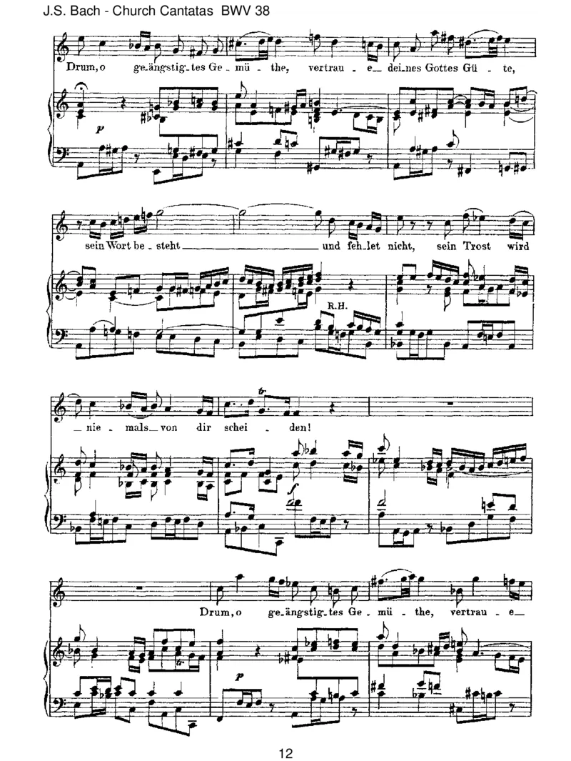 BWV38AustieferNotschrei'ichzudir_一万首著名钢琴曲谱哈农贝多芬合集视频教学电子版高清无水印可打印_1古典钢琴知名音乐家谱_巴赫钢琴谱全集_J.S巴赫作品全集