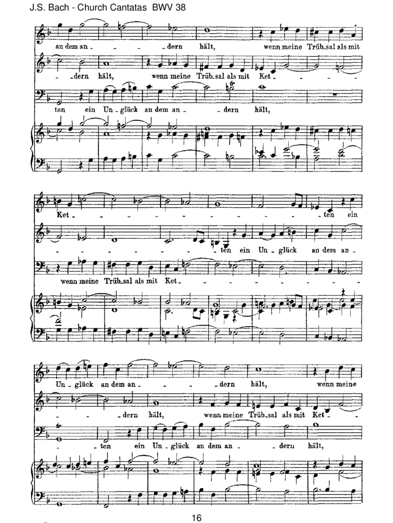 BWV38AustieferNotschrei'ichzudir_一万首著名钢琴曲谱哈农贝多芬合集视频教学电子版高清无水印可打印_1古典钢琴知名音乐家谱_巴赫钢琴谱全集_J.S巴赫作品全集