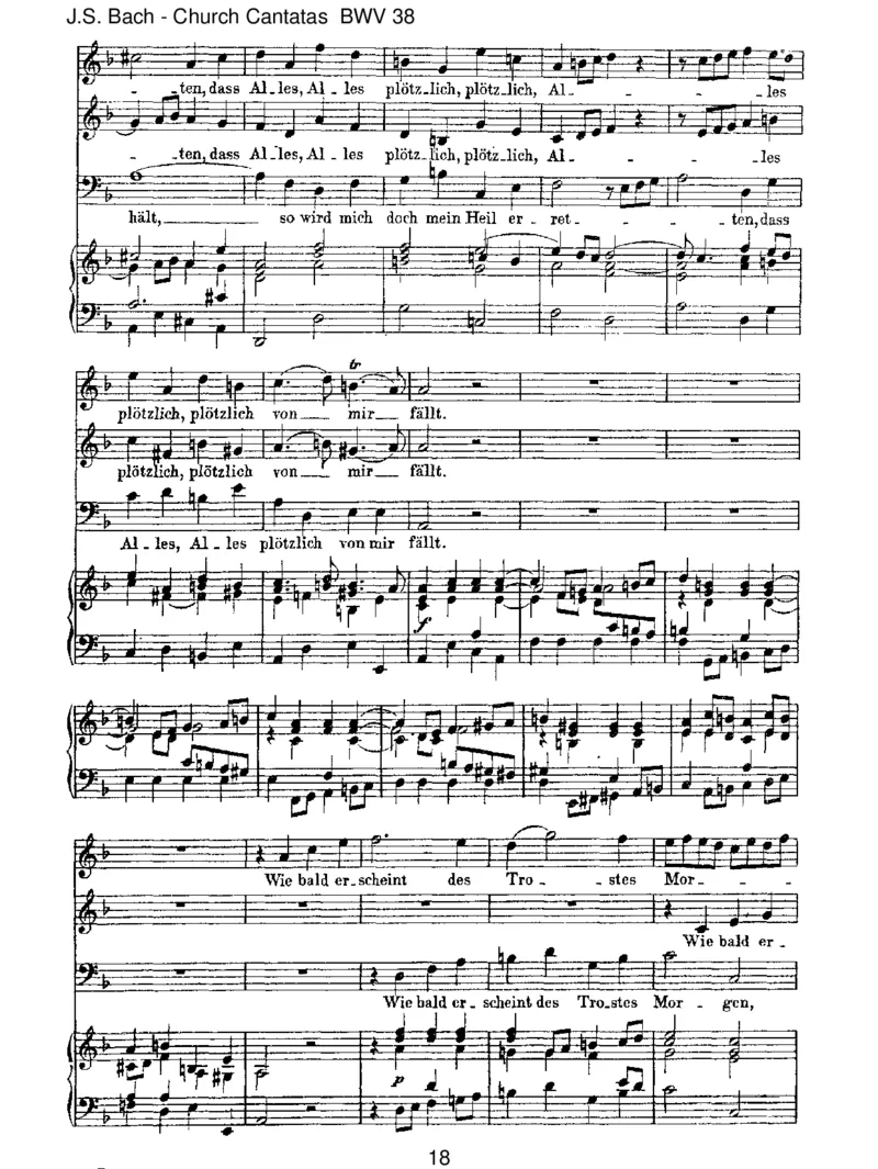 BWV38AustieferNotschrei'ichzudir_一万首著名钢琴曲谱哈农贝多芬合集视频教学电子版高清无水印可打印_1古典钢琴知名音乐家谱_巴赫钢琴谱全集_J.S巴赫作品全集
