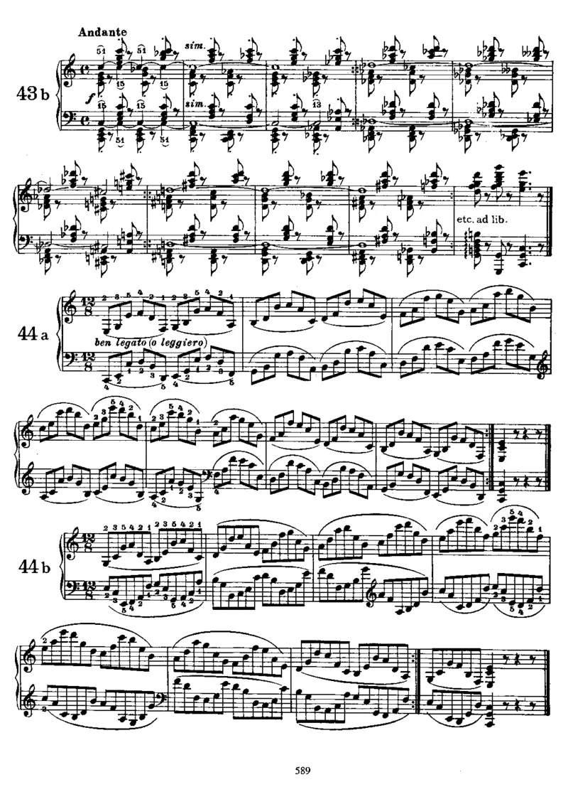 51Exercises_一万首著名钢琴曲谱哈农贝多芬合集视频教学电子版高清无水印可打印_1古典钢琴知名音乐家谱_勃拉姆斯钢琴谱全集_练习曲