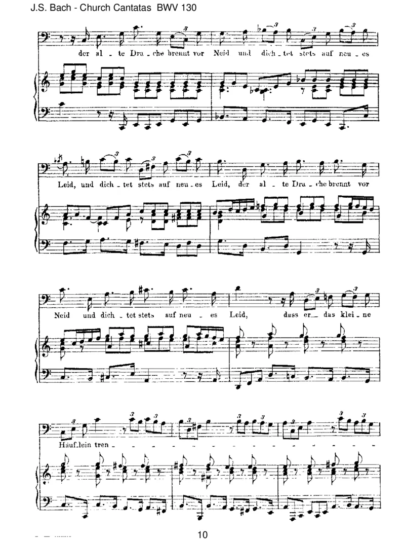 BWV130HerrGott,dichlobenallewir_一万首著名钢琴曲谱哈农贝多芬合集视频教学电子版高清无水印可打印_1古典钢琴知名音乐家谱_巴赫钢琴谱全集_J.S巴赫作品全集