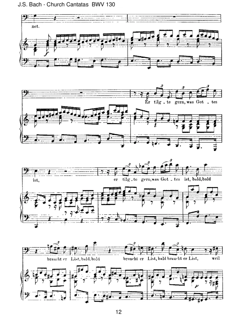 BWV130HerrGott,dichlobenallewir_一万首著名钢琴曲谱哈农贝多芬合集视频教学电子版高清无水印可打印_1古典钢琴知名音乐家谱_巴赫钢琴谱全集_J.S巴赫作品全集