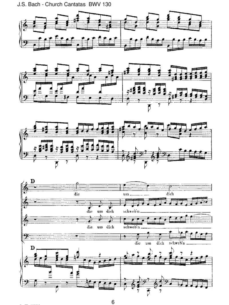 BWV130HerrGott,dichlobenallewir_一万首著名钢琴曲谱哈农贝多芬合集视频教学电子版高清无水印可打印_1古典钢琴知名音乐家谱_巴赫钢琴谱全集_J.S巴赫作品全集