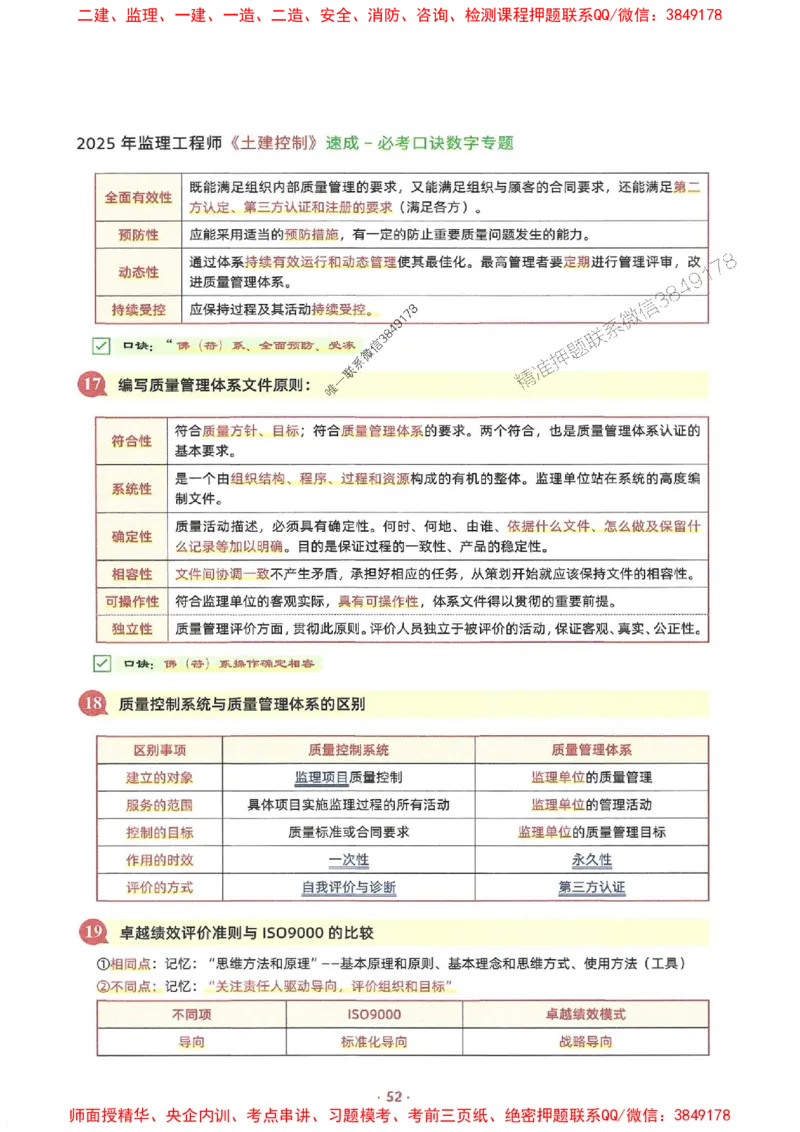 25年监理土建全科-7天速成监理必考口诀数字专题_监理工程师_2025监理工程师_2025年监理工程师SVIP_2025年监理合同管理SVIP_01-精华文档✿电子教材✿历年真题