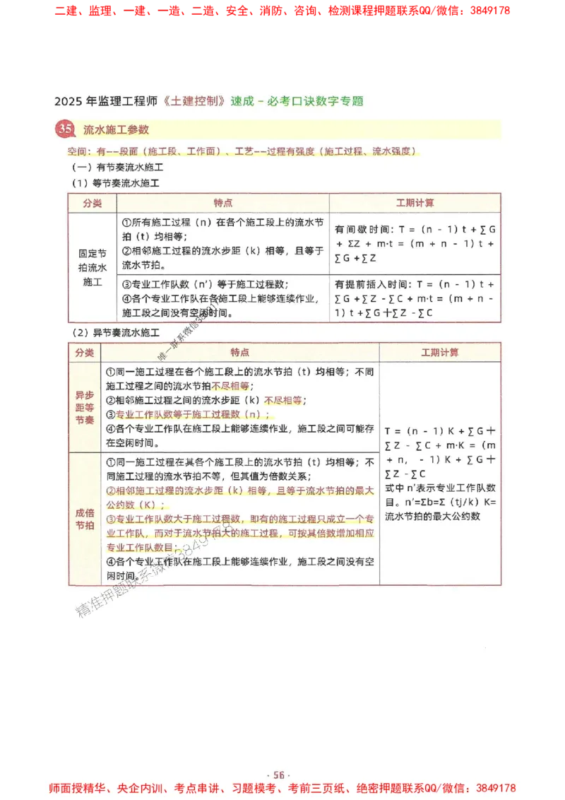 25年监理土建全科-7天速成监理必考口诀数字专题_监理工程师_2025监理工程师_2025年监理工程师SVIP_2025年监理合同管理SVIP_01-精华文档✿电子教材✿历年真题