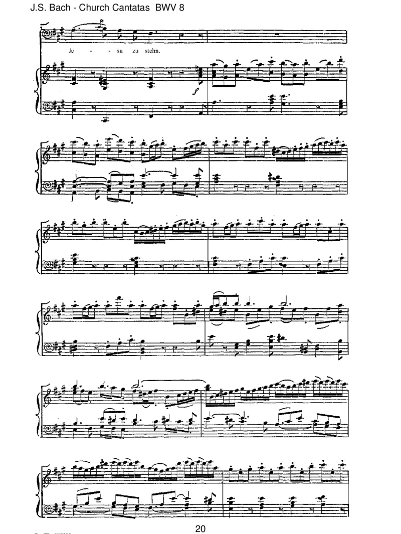 BWV8LiebsterGott,wannwerdichsterben__一万首著名钢琴曲谱哈农贝多芬合集视频教学电子版高清无水印可打印_1古典钢琴知名音乐家谱_巴赫钢琴谱全集_J.S巴赫作品全集