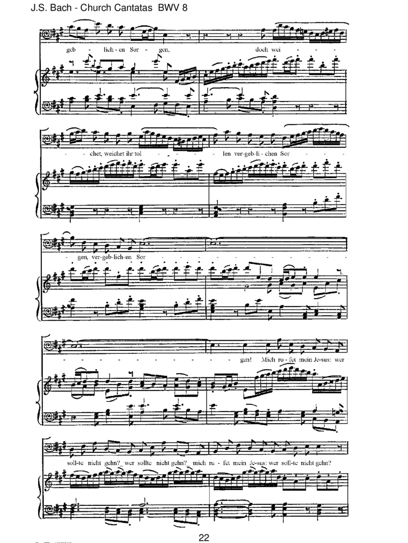 BWV8LiebsterGott,wannwerdichsterben__一万首著名钢琴曲谱哈农贝多芬合集视频教学电子版高清无水印可打印_1古典钢琴知名音乐家谱_巴赫钢琴谱全集_J.S巴赫作品全集