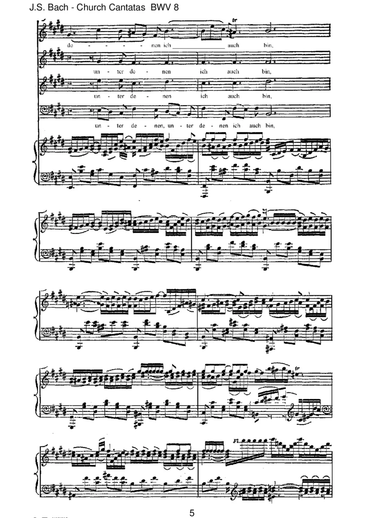 BWV8LiebsterGott,wannwerdichsterben__一万首著名钢琴曲谱哈农贝多芬合集视频教学电子版高清无水印可打印_1古典钢琴知名音乐家谱_巴赫钢琴谱全集_J.S巴赫作品全集