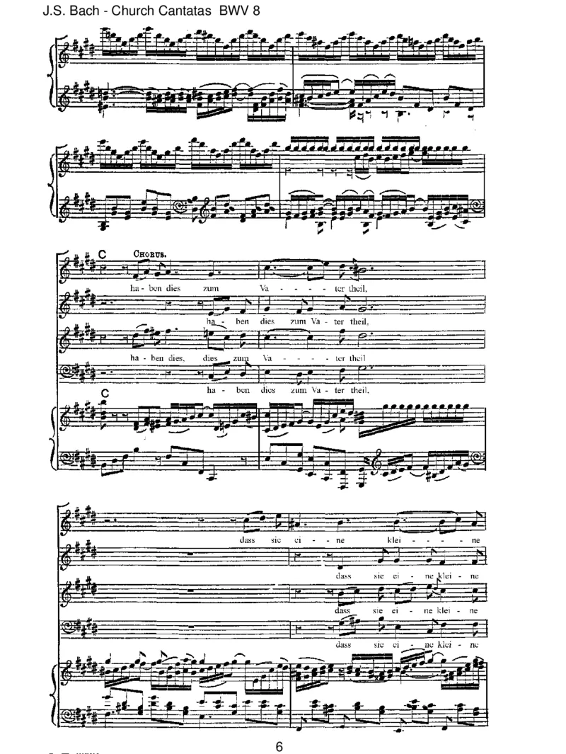 BWV8LiebsterGott,wannwerdichsterben__一万首著名钢琴曲谱哈农贝多芬合集视频教学电子版高清无水印可打印_1古典钢琴知名音乐家谱_巴赫钢琴谱全集_J.S巴赫作品全集