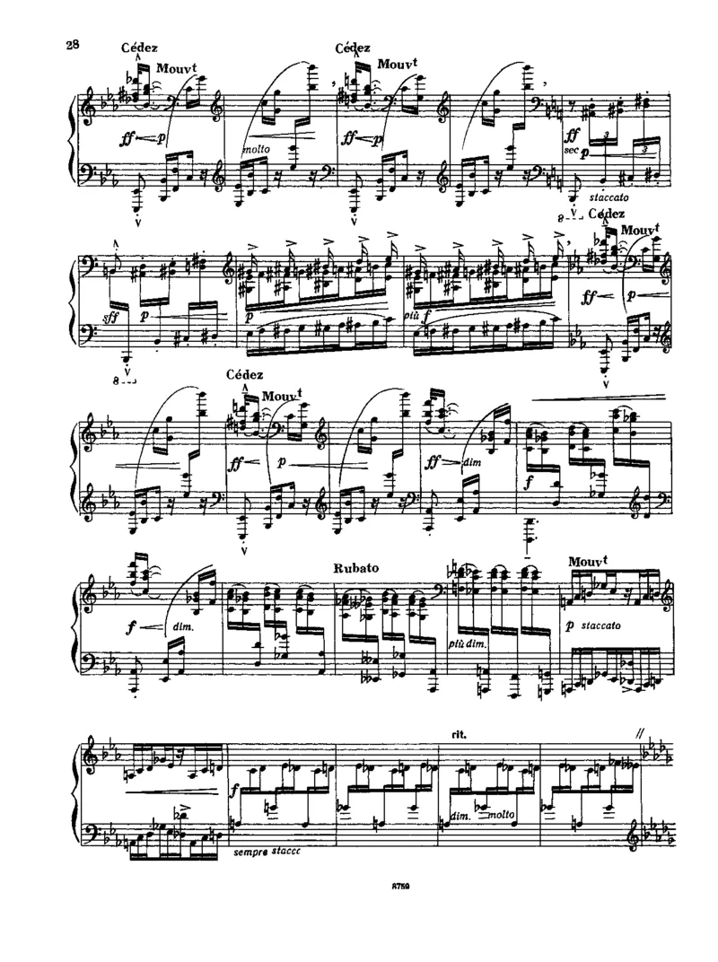Debussy12EtudesMuzyka_一万首著名钢琴曲谱哈农贝多芬合集视频教学电子版高清无水印可打印_1古典钢琴知名音乐家谱_超高难度钢琴谱_一些练习曲