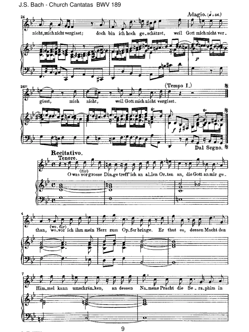 BWV189MeineSeeler&uuml;hmtundpreist(Spurious,by_Hoffmann)_一万首著名钢琴曲谱哈农贝多芬合集视频教学电子版高清无水印可打印_1古典钢琴知名音乐家谱_巴赫钢琴谱全集_J.S巴赫作品全集