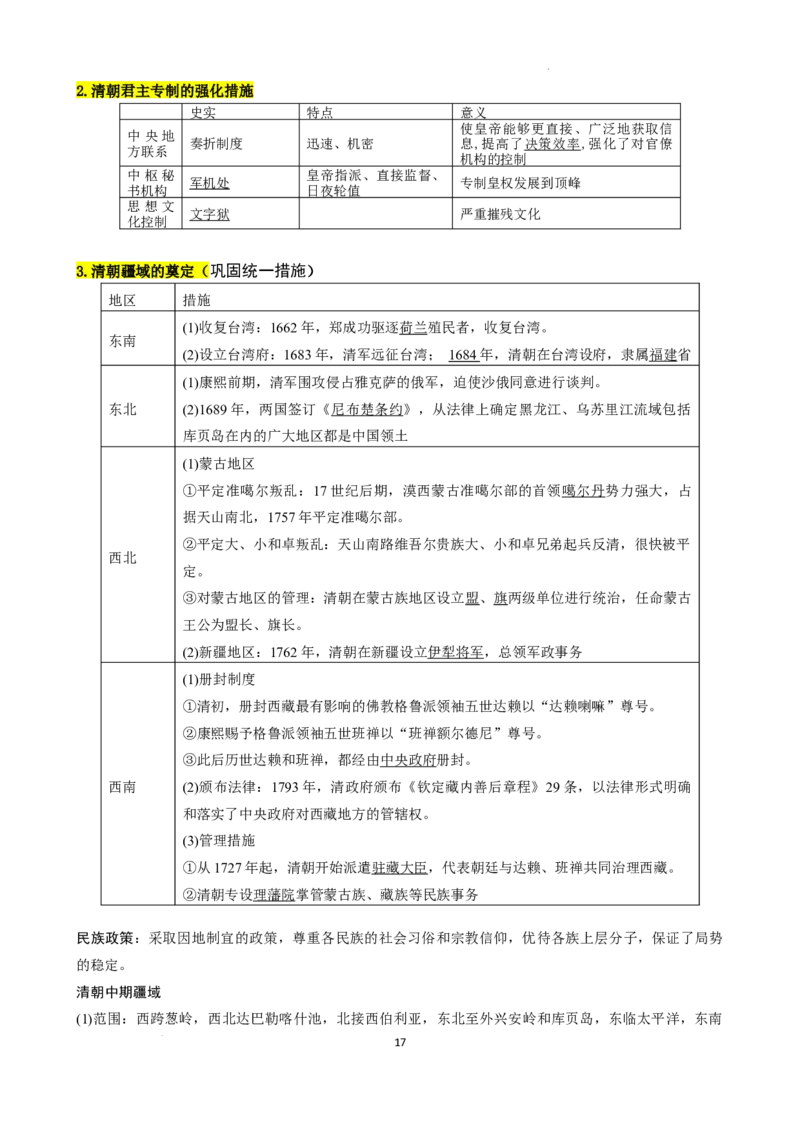 高中历史统编版（2019）必修中外历史纲要上册_E015高中全科试卷_历史试题_必修上_6.知识汇总