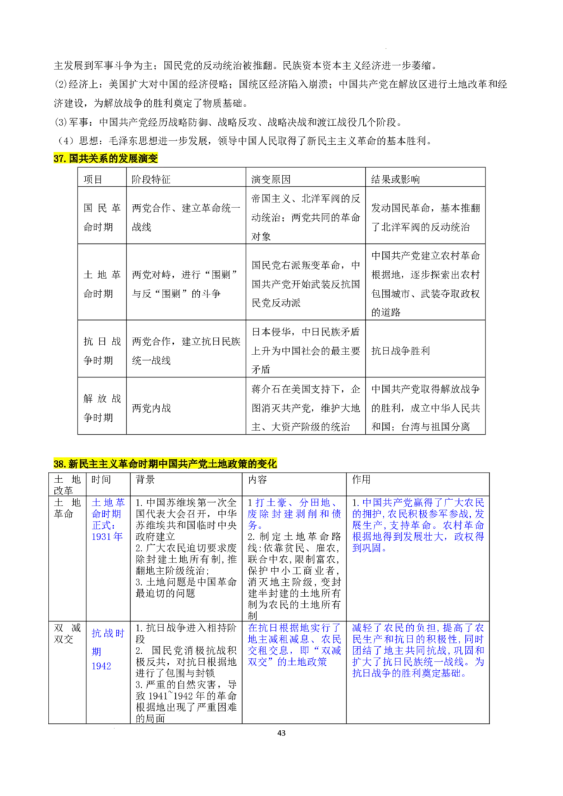 高中历史统编版（2019）必修中外历史纲要上册_E015高中全科试卷_历史试题_必修上_6.知识汇总