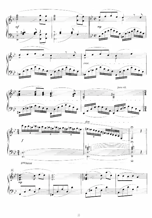 36、久石让-独奏作品乐谱（47页，共11首）_一万首著名钢琴曲谱哈农贝多芬合集视频教学电子版高清无水印可打印_3流行音乐谱_流行钢琴谱合集形式_高清PDF无水印