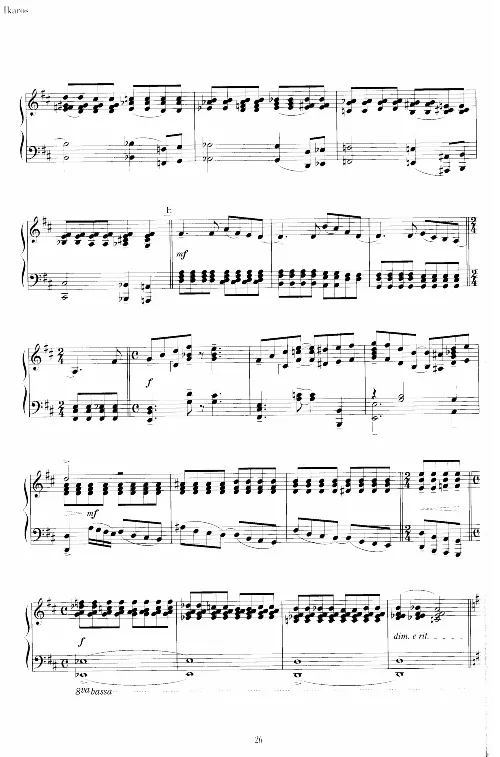 36、久石让-独奏作品乐谱（47页，共11首）_一万首著名钢琴曲谱哈农贝多芬合集视频教学电子版高清无水印可打印_3流行音乐谱_流行钢琴谱合集形式_高清PDF无水印