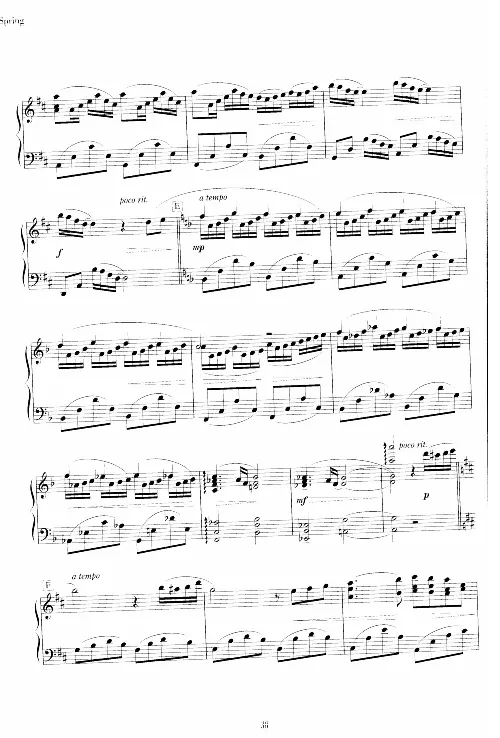 36、久石让-独奏作品乐谱（47页，共11首）_一万首著名钢琴曲谱哈农贝多芬合集视频教学电子版高清无水印可打印_3流行音乐谱_流行钢琴谱合集形式_高清PDF无水印