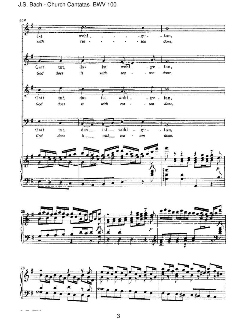 BWV100WasGotttut,dasistwohlgetan_一万首著名钢琴曲谱哈农贝多芬合集视频教学电子版高清无水印可打印_1古典钢琴知名音乐家谱_巴赫钢琴谱全集_J.S巴赫作品全集