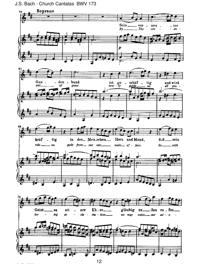 BWV173Erh_htesFleischundBlut_一万首著名钢琴曲谱哈农贝多芬合集视频教学电子版高清无水印可打印_1古典钢琴知名音乐家谱_巴赫钢琴谱全集_J.S巴赫作品全集_JohannSebastianBach(1685-1750)巴赫