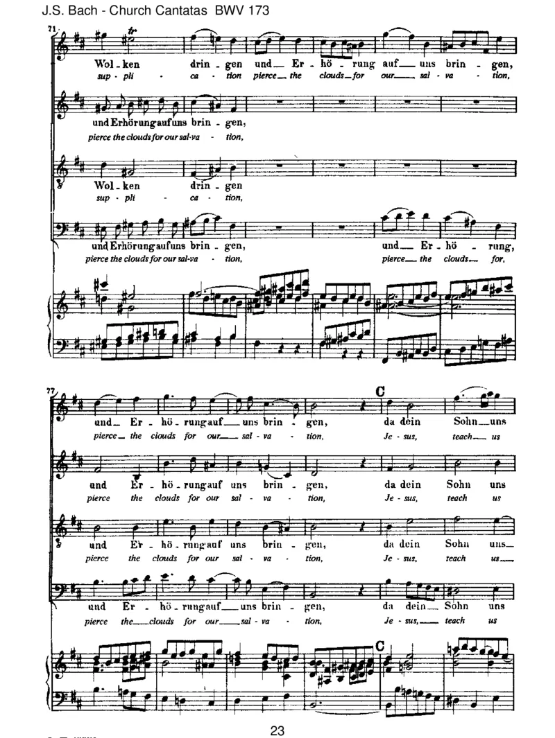 BWV173Erh_htesFleischundBlut_一万首著名钢琴曲谱哈农贝多芬合集视频教学电子版高清无水印可打印_1古典钢琴知名音乐家谱_巴赫钢琴谱全集_J.S巴赫作品全集_JohannSebastianBach(1685-1750)巴赫