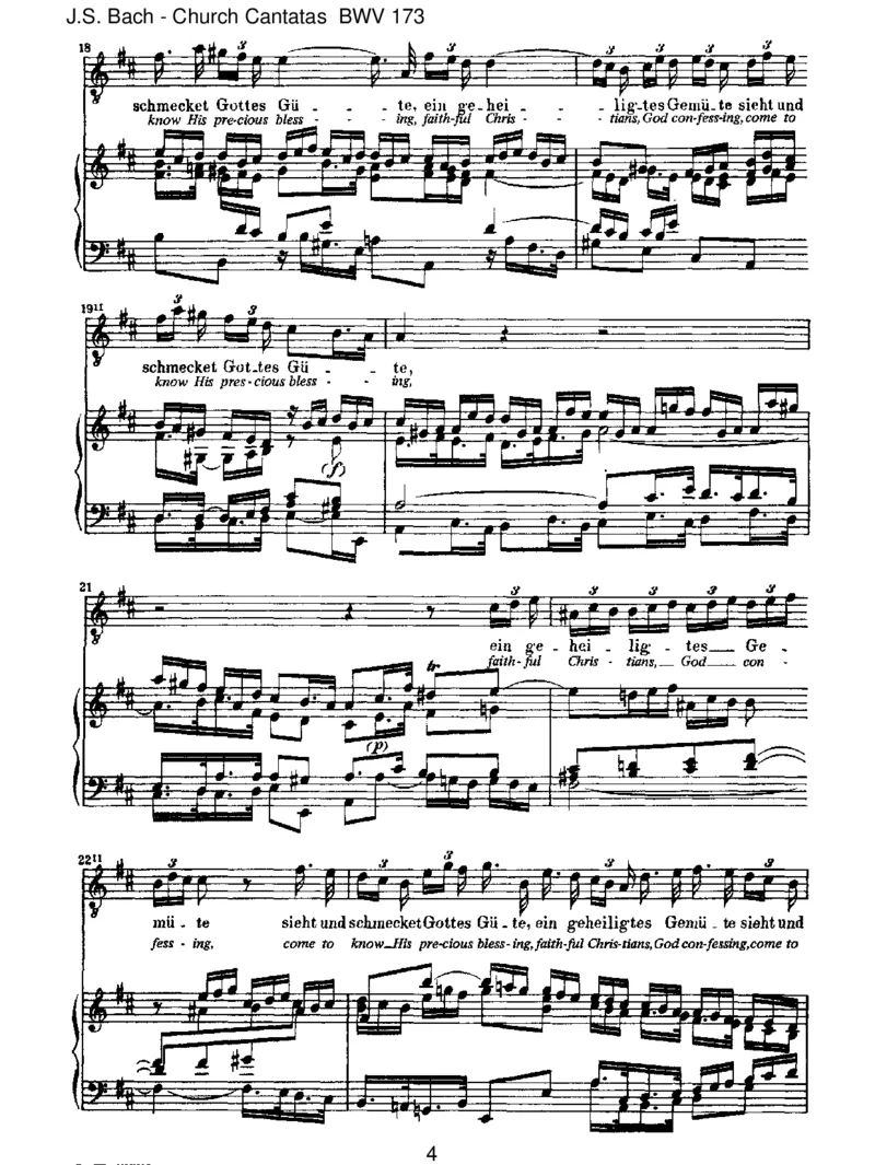 BWV173Erh_htesFleischundBlut_一万首著名钢琴曲谱哈农贝多芬合集视频教学电子版高清无水印可打印_1古典钢琴知名音乐家谱_巴赫钢琴谱全集_J.S巴赫作品全集_JohannSebastianBach(1685-1750)巴赫