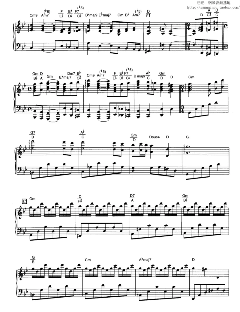 47、钢琴故事3（45页，共10首）_一万首著名钢琴曲谱哈农贝多芬合集视频教学电子版高清无水印可打印_3流行音乐谱_流行钢琴谱合集形式_高清PDF无水印