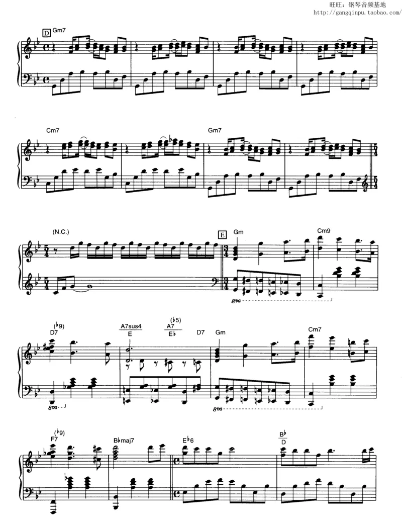 47、钢琴故事3（45页，共10首）_一万首著名钢琴曲谱哈农贝多芬合集视频教学电子版高清无水印可打印_3流行音乐谱_流行钢琴谱合集形式_高清PDF无水印