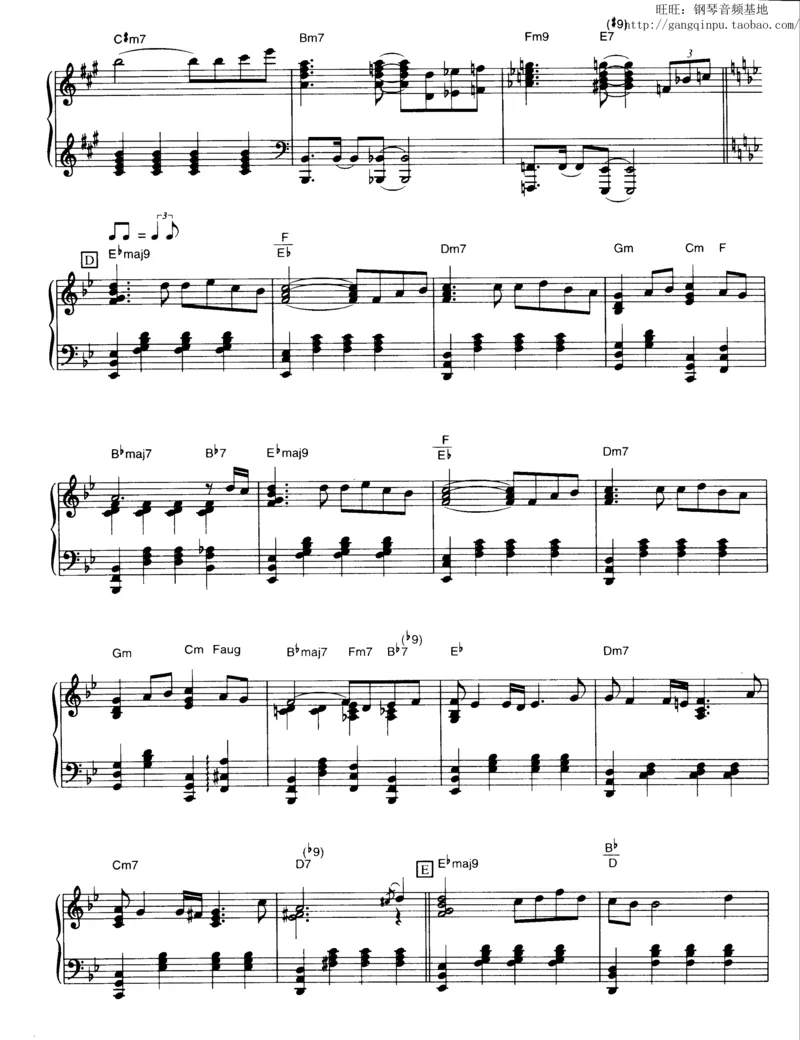 47、钢琴故事3（45页，共10首）_一万首著名钢琴曲谱哈农贝多芬合集视频教学电子版高清无水印可打印_3流行音乐谱_流行钢琴谱合集形式_高清PDF无水印