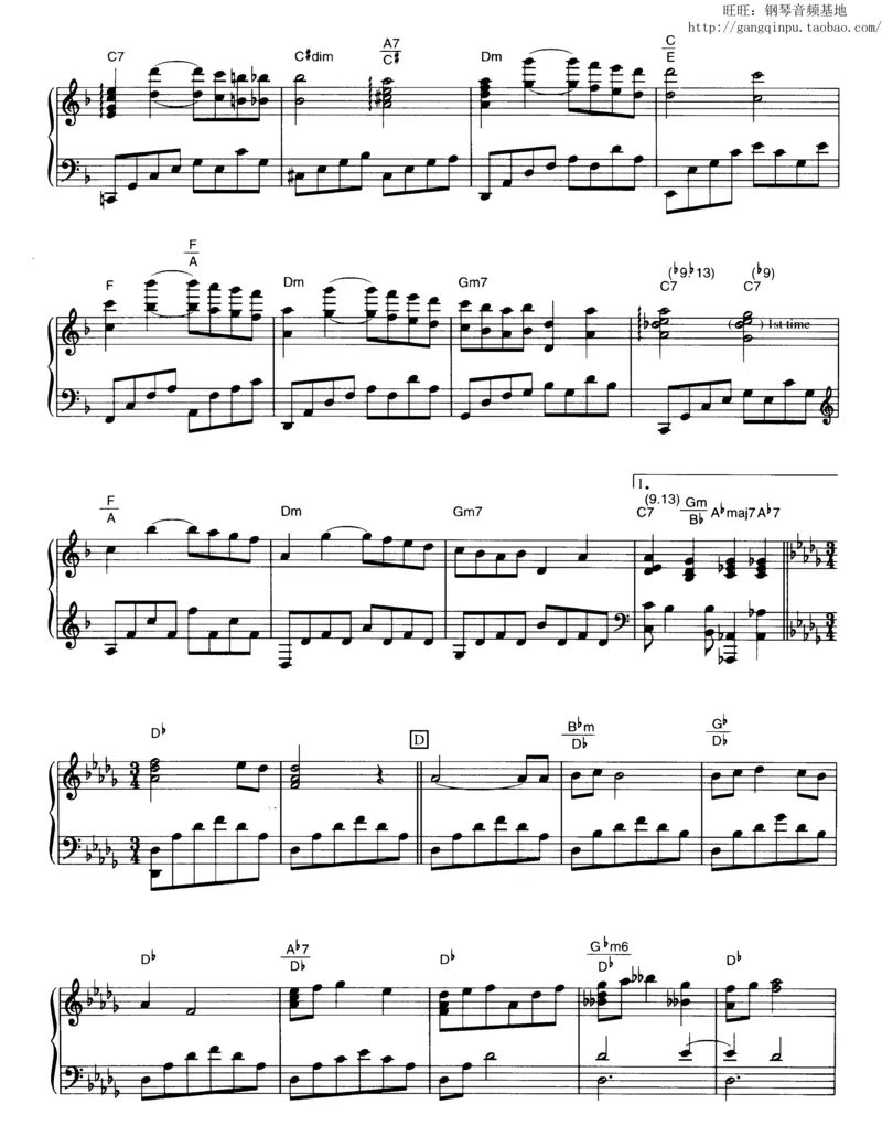 47、钢琴故事3（45页，共10首）_一万首著名钢琴曲谱哈农贝多芬合集视频教学电子版高清无水印可打印_3流行音乐谱_流行钢琴谱合集形式_高清PDF无水印